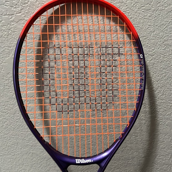 Wilson Rak Attak Jr Tennis Racket & Cover - Picture 5 of 16